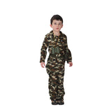 Disfraz de soldado camuflado