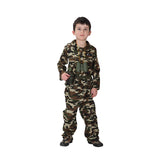 Disfraz de soldado camuflado
