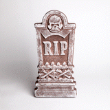 Lápida Calavera RIP