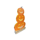 Calabaza Triple con Luz Led 33 x 19 cm