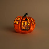 Calabaza con Esqueletos LED
