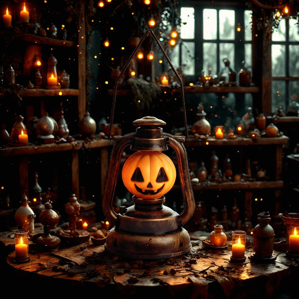 Lámpara de Calabaza
