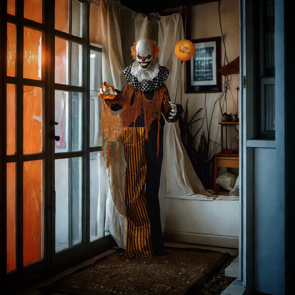 Payaso con Globo Animado