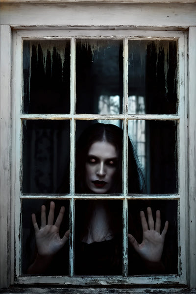 Ventana Falsa con Mujer