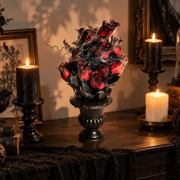 Florero de Rosas Rojas