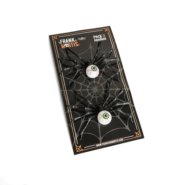 Pack 2 Arañas con Ojos