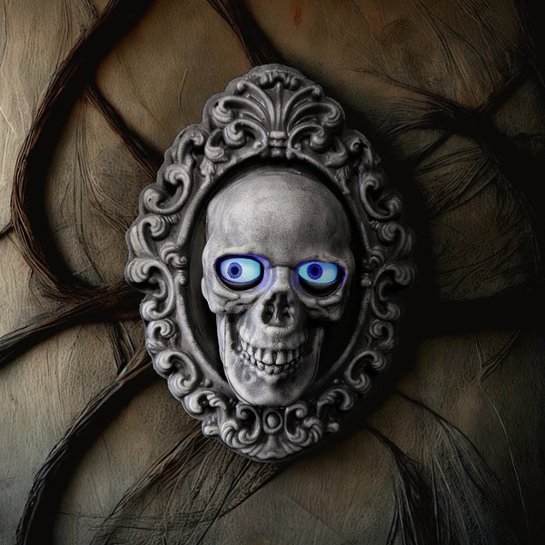 Espejo con Calavera / Ojos Animados