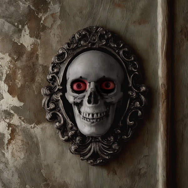 Espejo con Calavera / Ojos Animados