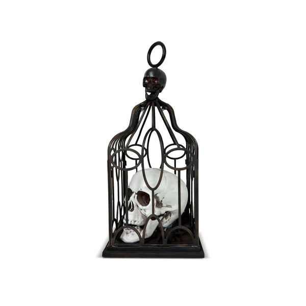 Jaula con Calavera animada