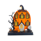 Casa Calabaza Embrujada Led