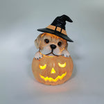 Perrito en Calabaza Led