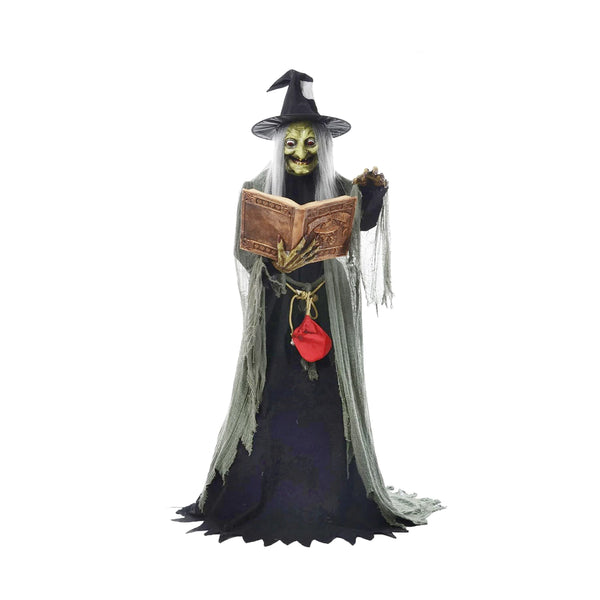 Bruja con Libro de Hechizos