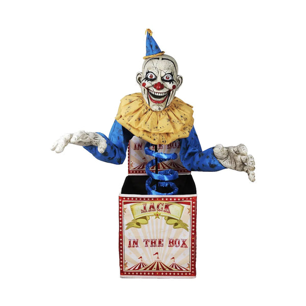 Payaso en caja de sorpresa