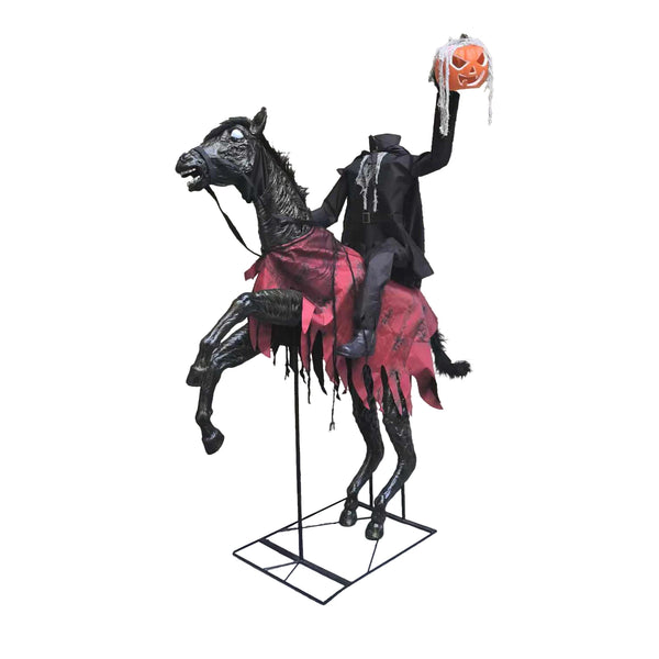Jinete sin cabeza a Caballo