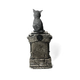 Lápida con Gato Negro