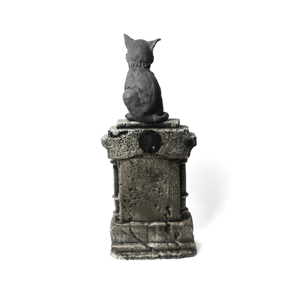Lápida con Gato Negro