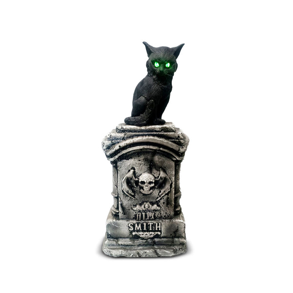 Lápida con Gato Negro