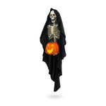 Fantasma Colgante con Calabaza Parlante