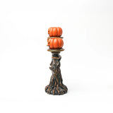 Candelabro Triple de Calabazas