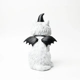 Adorno Perrito Blanco con Alas
