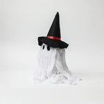 Fantasma con Sombrero y luces LED