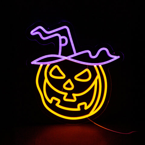Neón Calabaza Halloween