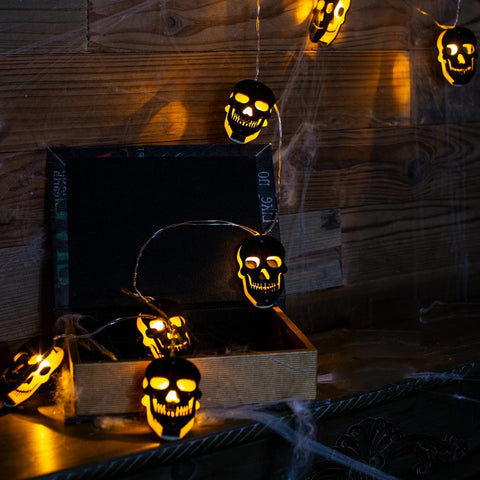 Luces Decorativas de Calaveras