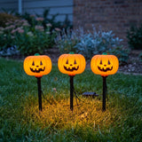 Estacas Calabazas LED