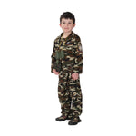 Disfraz de soldado camuflado