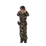 Disfraz de soldado camuflado
