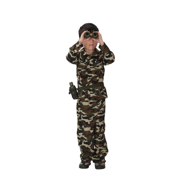 Disfraz de soldado camuflado