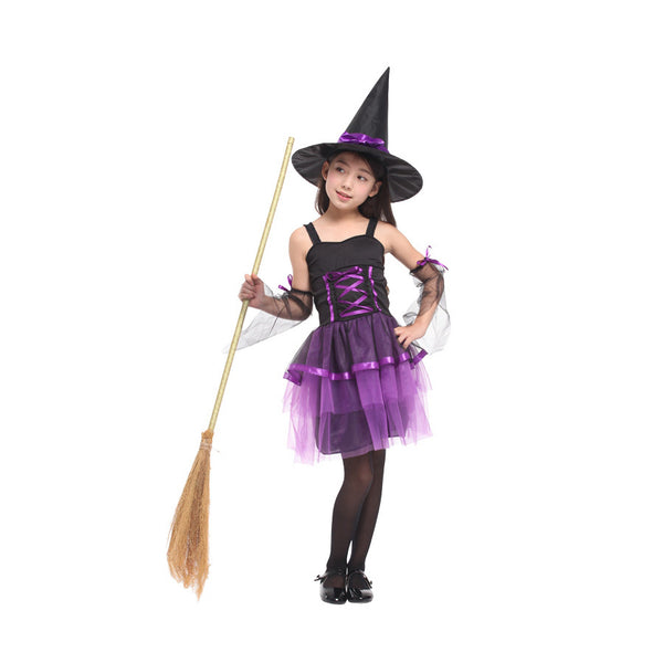 Disfraz de Bruja Clásica Morado