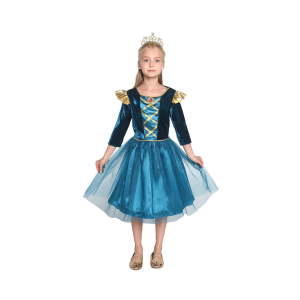 Disfraz Princesa Azul Real