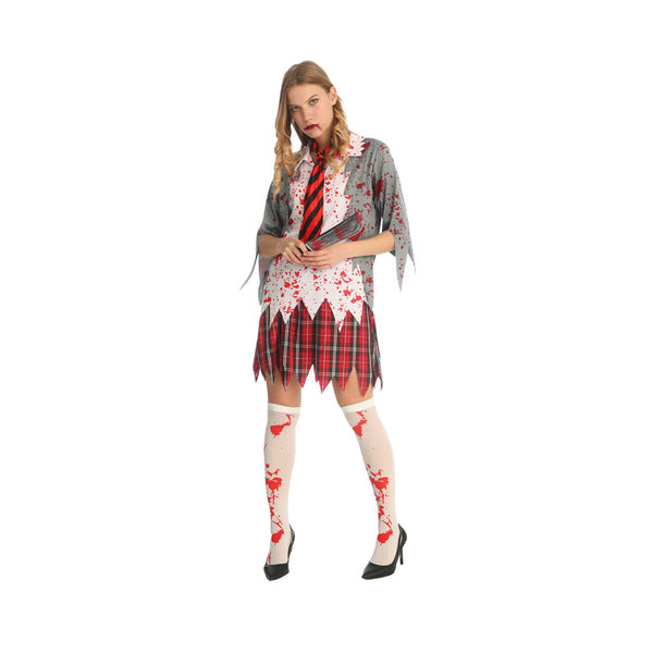 Disfraz Colegiala Zombie Mujer