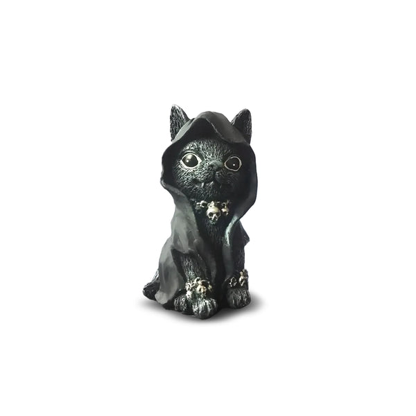 Gato Negro con Capa