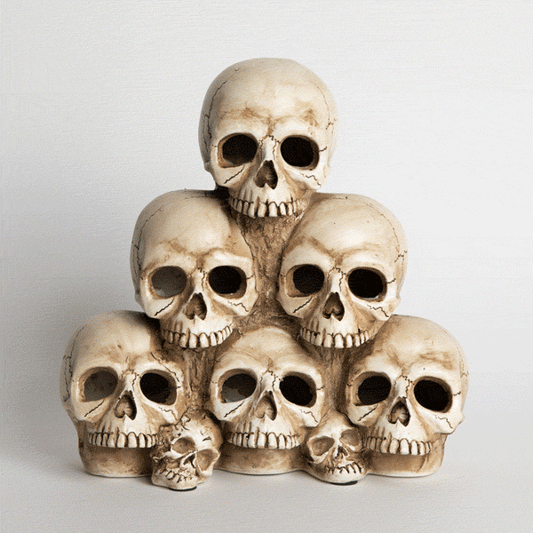 Pirámide de Calaveras Led