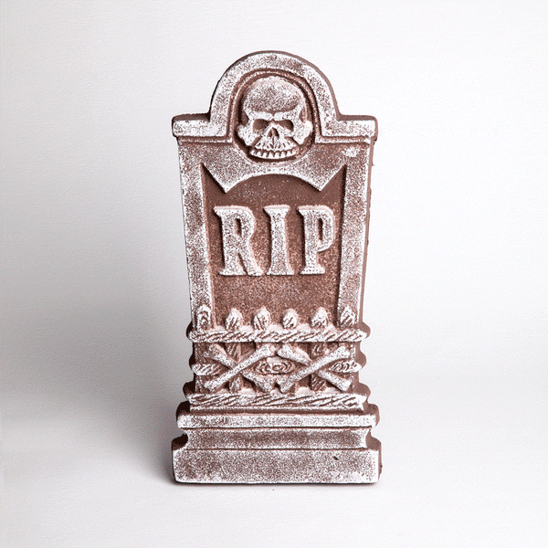 Lápida Calavera RIP