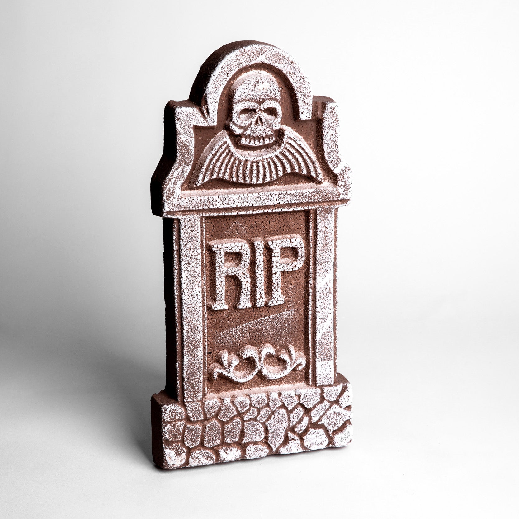 Lápida Alas RIP | Decoración Halloween Chile | Frank & Mortis