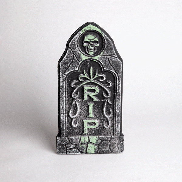Lápida Calavera RIP
