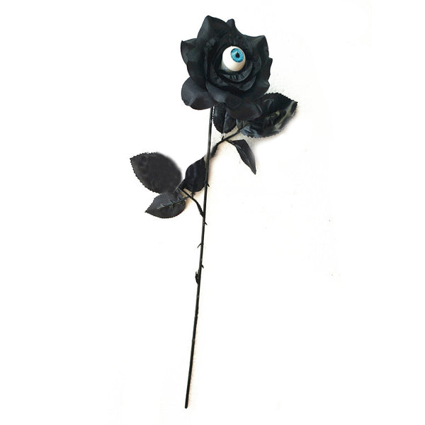 Rosa Negra con Ojo