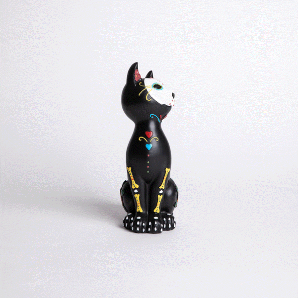 Gato Día de los Muertos