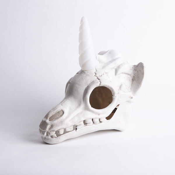 Esqueleto Cabeza de Unicornio Led